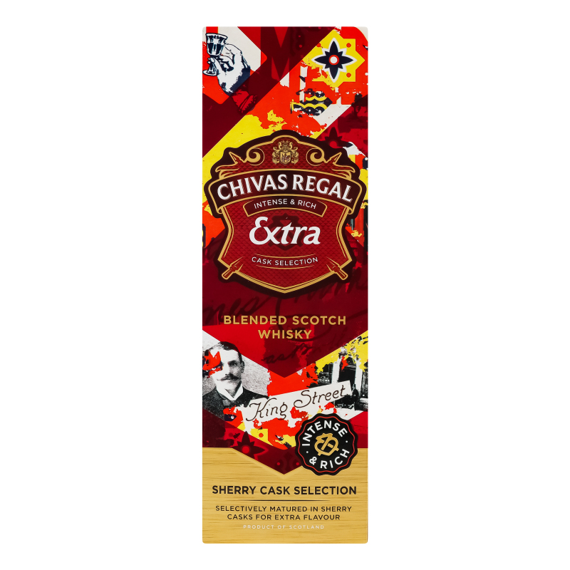 Віскі Chivas Regal 0,7л Sherry 13р 40%