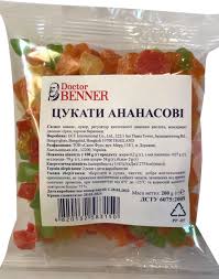 Цукати Doctor Benner 200г Ананасові