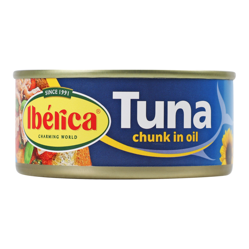 Консерва Iberica 150г Тунець цілий в/о