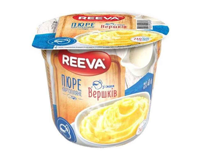 Шв харч Reeva пюре 40г Вершки ст