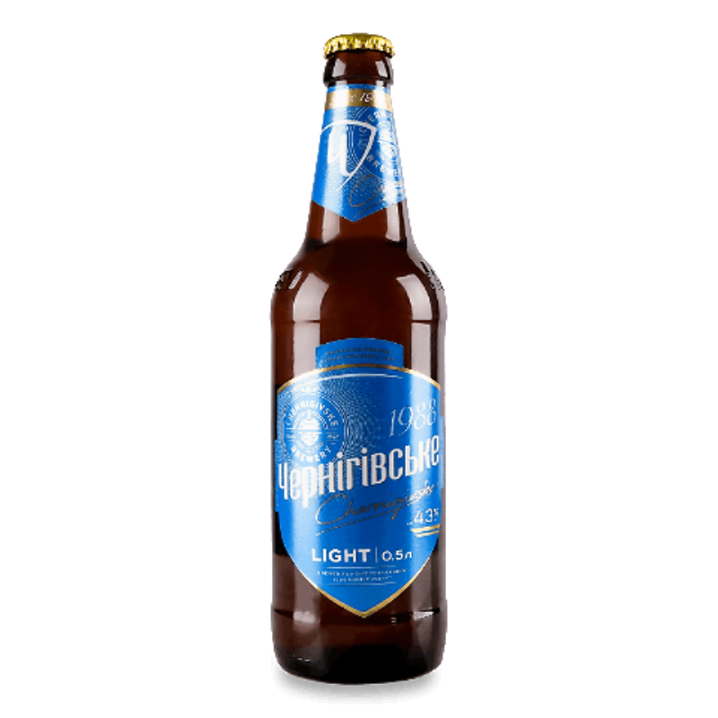 Пиво Чернігівське 0,5л Light 4,3%