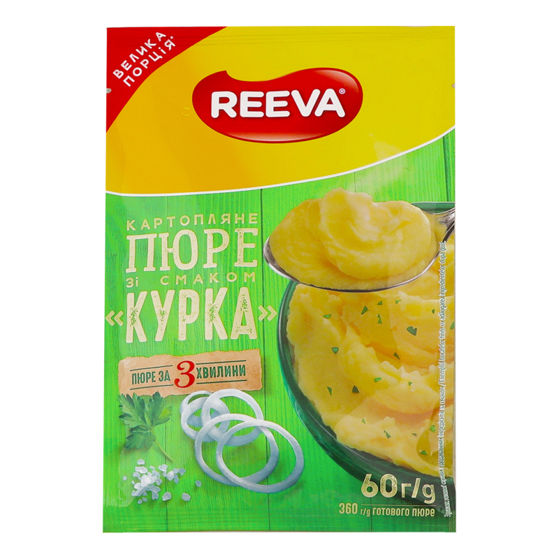 Шв харч Reeva пюре 60г Курка