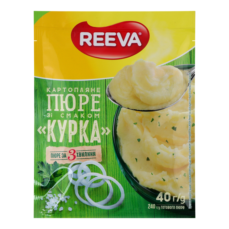 Шв харч Reeva пюре 40г Курка