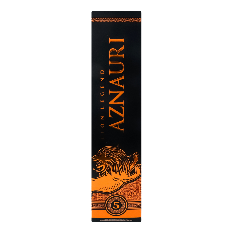 Коньяк Aznauri 0,5л 5* 40% Сувенірна кор