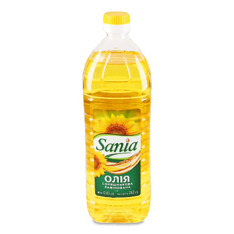 Олія Sania 850мл соняш рафін