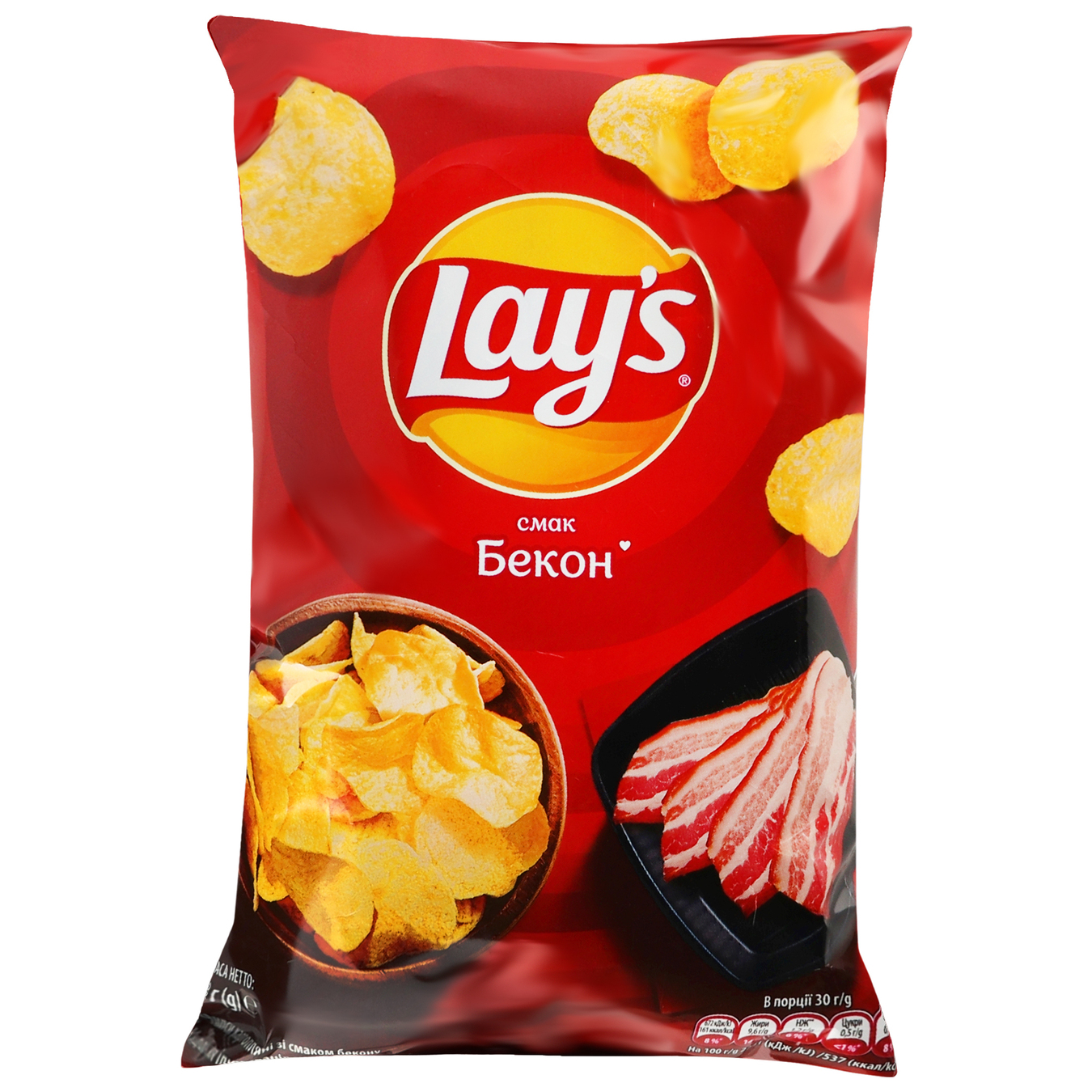 Чипси Lay's 60г Бекон