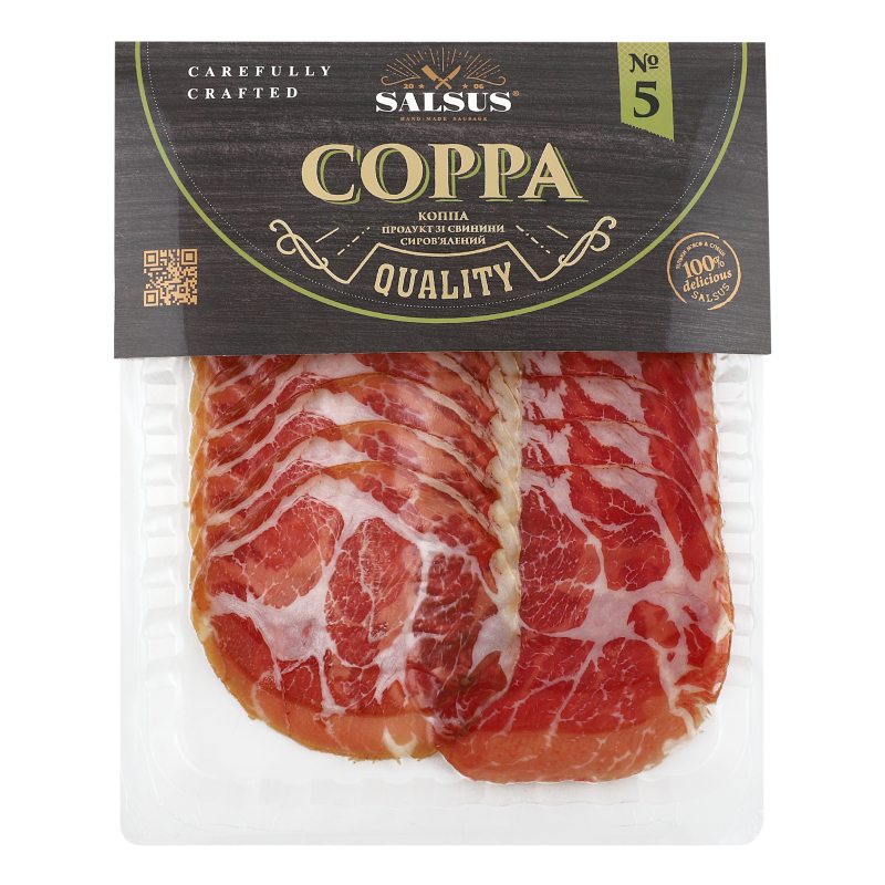 Продукт із свинини Глобино 100г Коппа