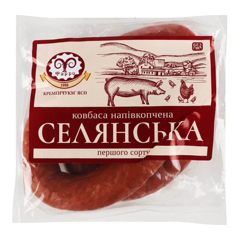 Ковбаса Фарро н/к Селянська 1г