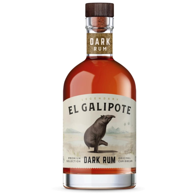 Ром El Galipote 0,7л Темний 40%
