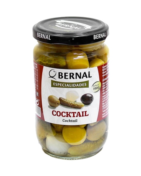Оливки Gourmet Bernal 300г Коктейль