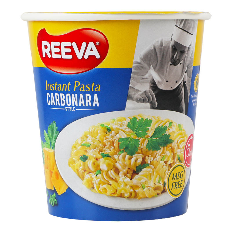 Швид харч Reeva 70г Верм Карбонара ст