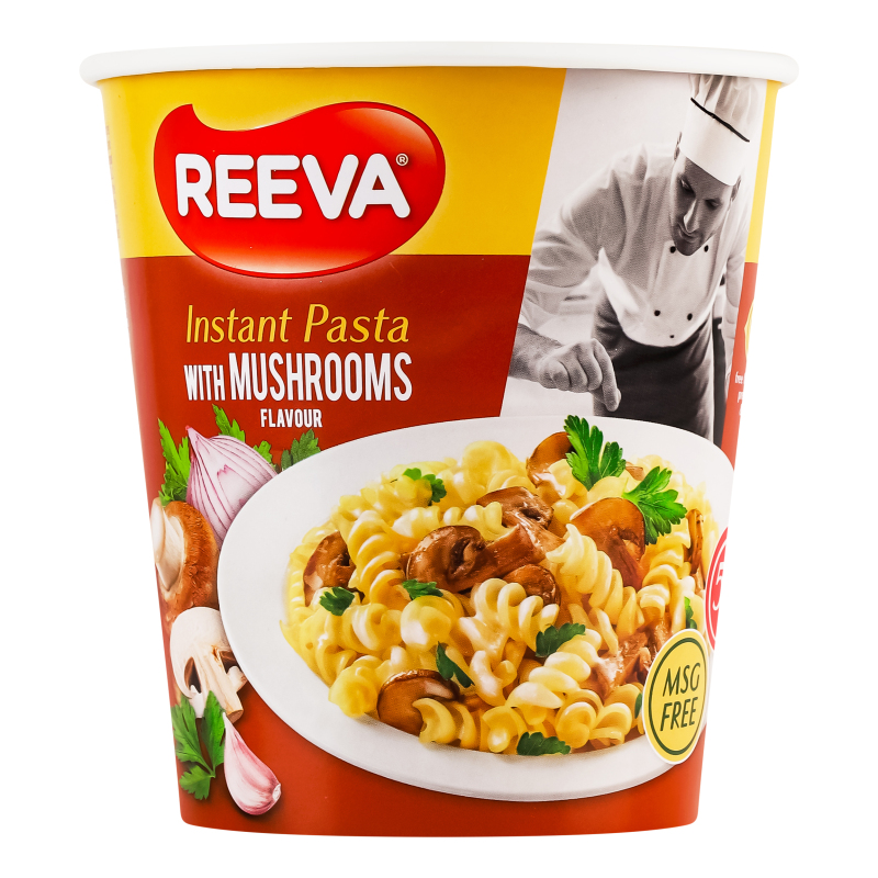 Швид харч Reeva 70г Вермішель гриби ст