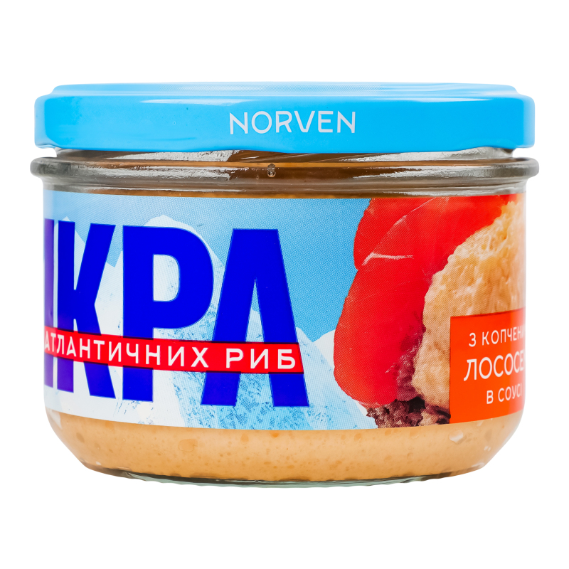 ІкраNorven160г в білому соусі з коп лос