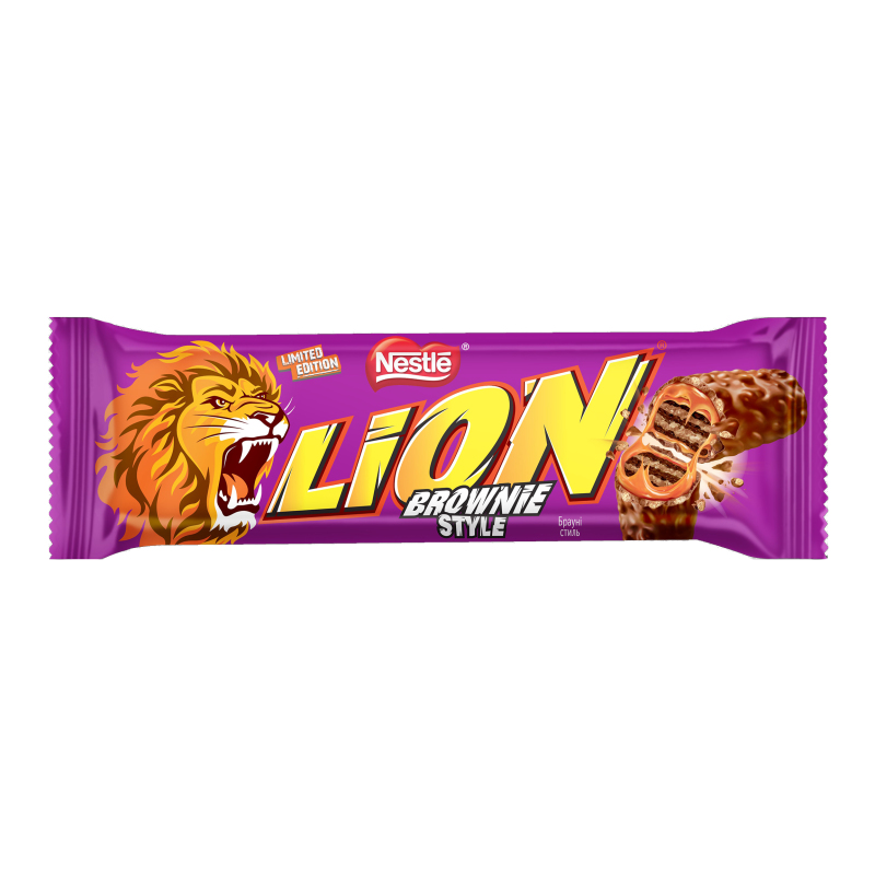 Батончик Lion 40г Брауні