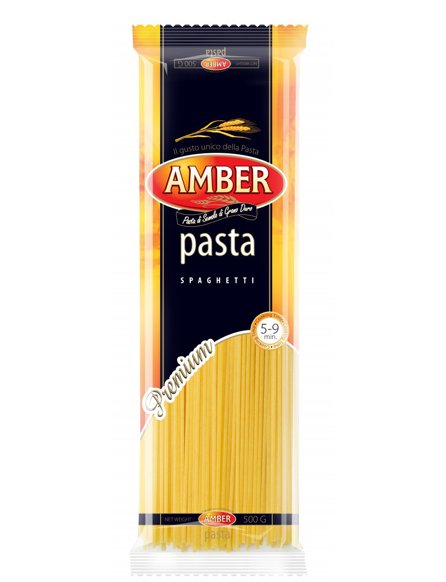 Макаронні виробиAmberPasta500г Spaghetti
