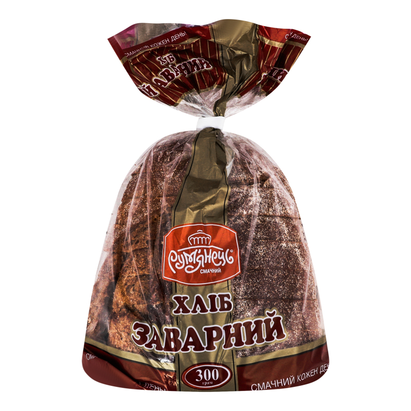 Хліб Румянець 300г Заварний жит-пш різ