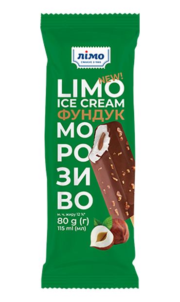 Морозиво Лімо 80г Ice Cream Фундук