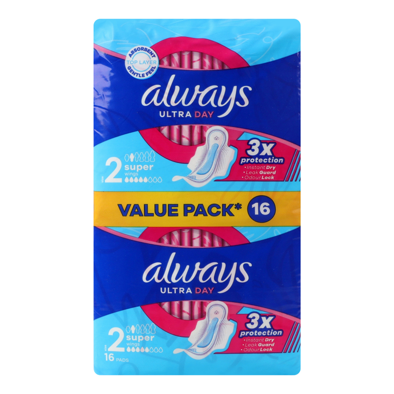 Прокладки Always 16шт Супер Дуо ультра