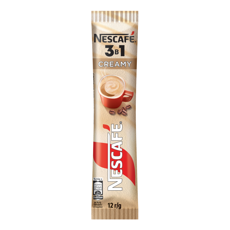 Напій кавовий Nescafe 3в1 12г Creamy