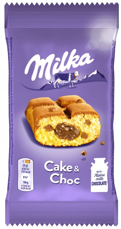 Печиво Milka 35г Cake and Choc