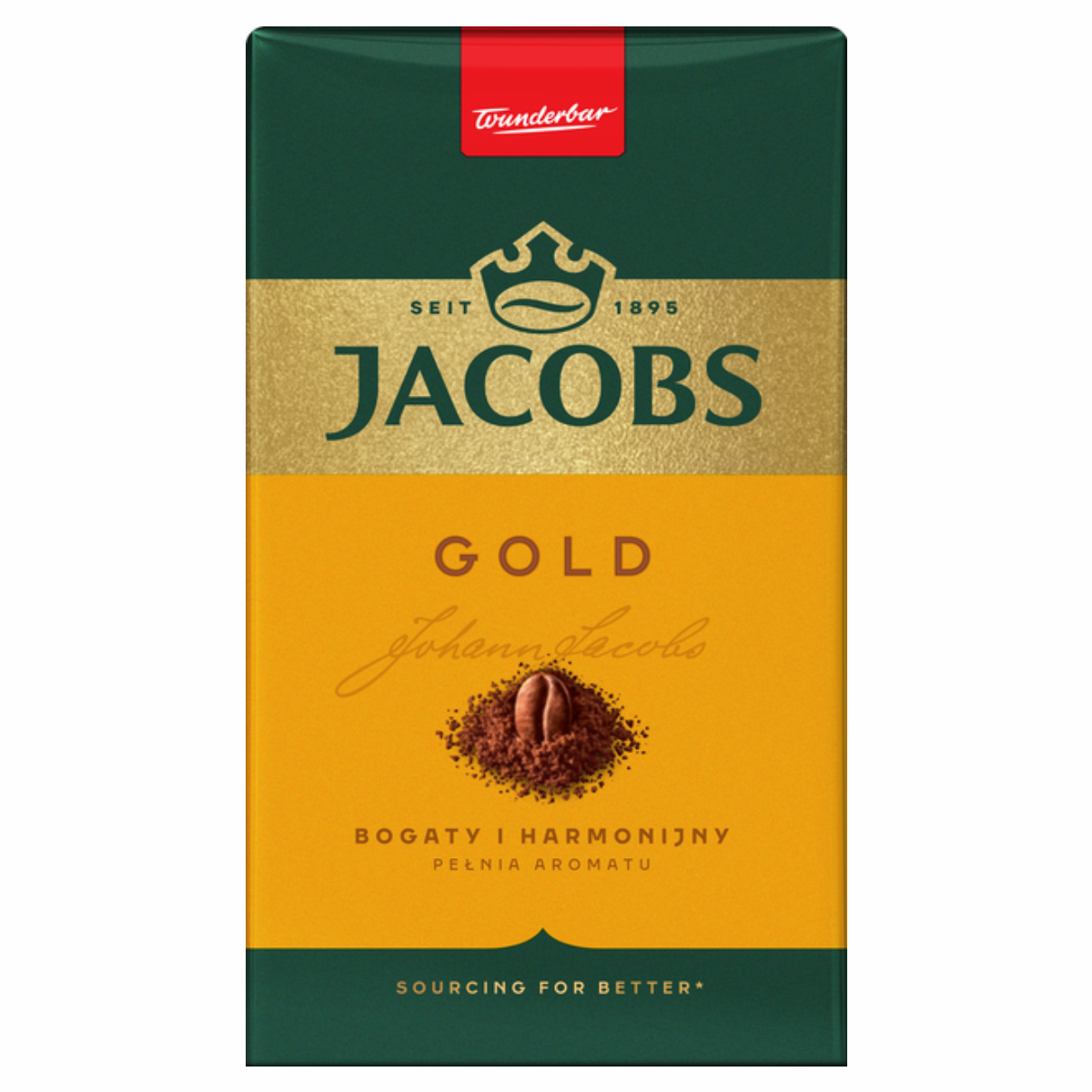 Кава Jacobs 250г Gold мелена брикет