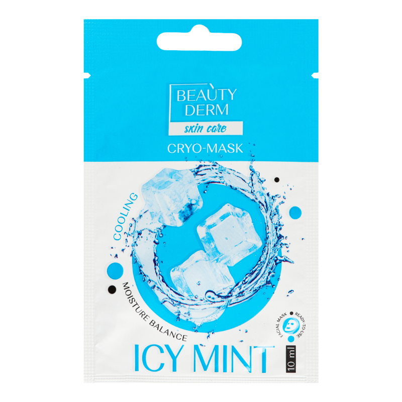 Маска д/обл BeautyDerm 10мл Icy Mint
