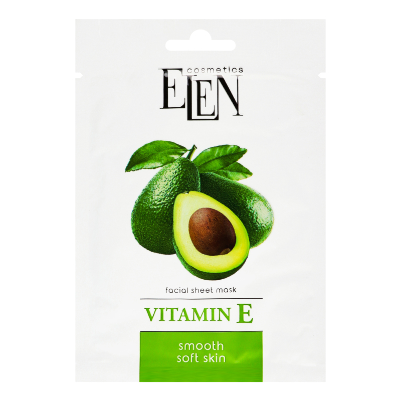 Маска Elen Cosmetics 25мл Vitamin Е ткан