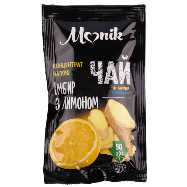 Чай Monik 50г Імбир з лимоном