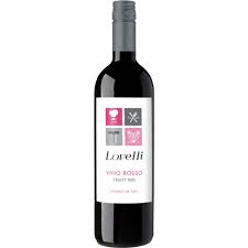 Вино Lovelli 0,75л Rosso черв сухе 11%