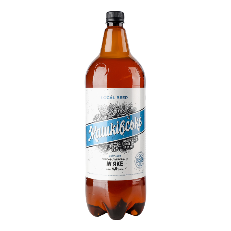 Пиво Жашківське 1,8л Мяке 4,5%