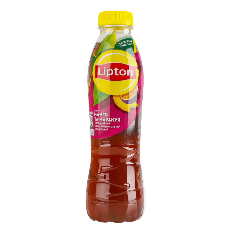 ЧайХолоднийLipton0,5лЧорнийМанго-Марак