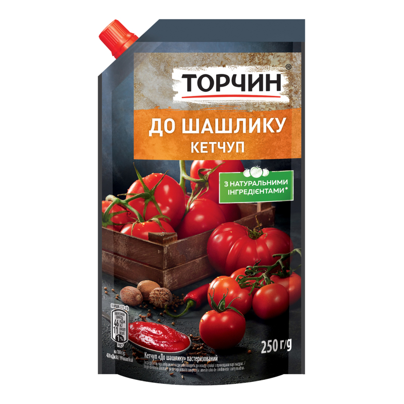 Кетчуп Торчин 250г До шашлику дп
