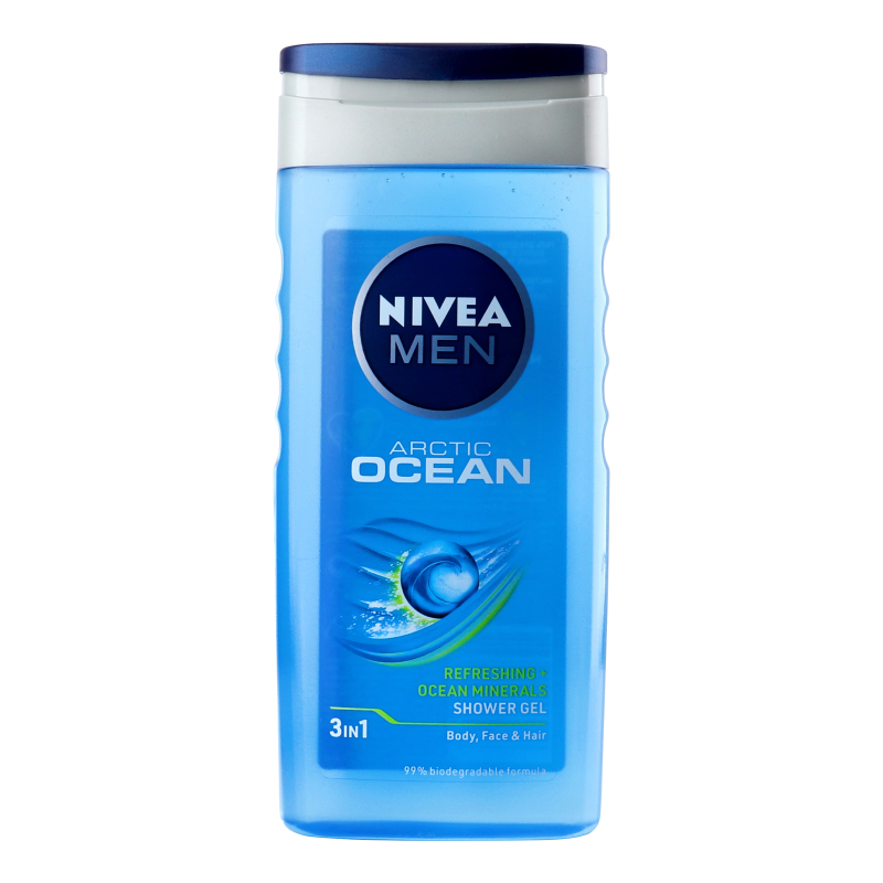 ГельNivea душ чол 250мл ArcticОcean 3в1