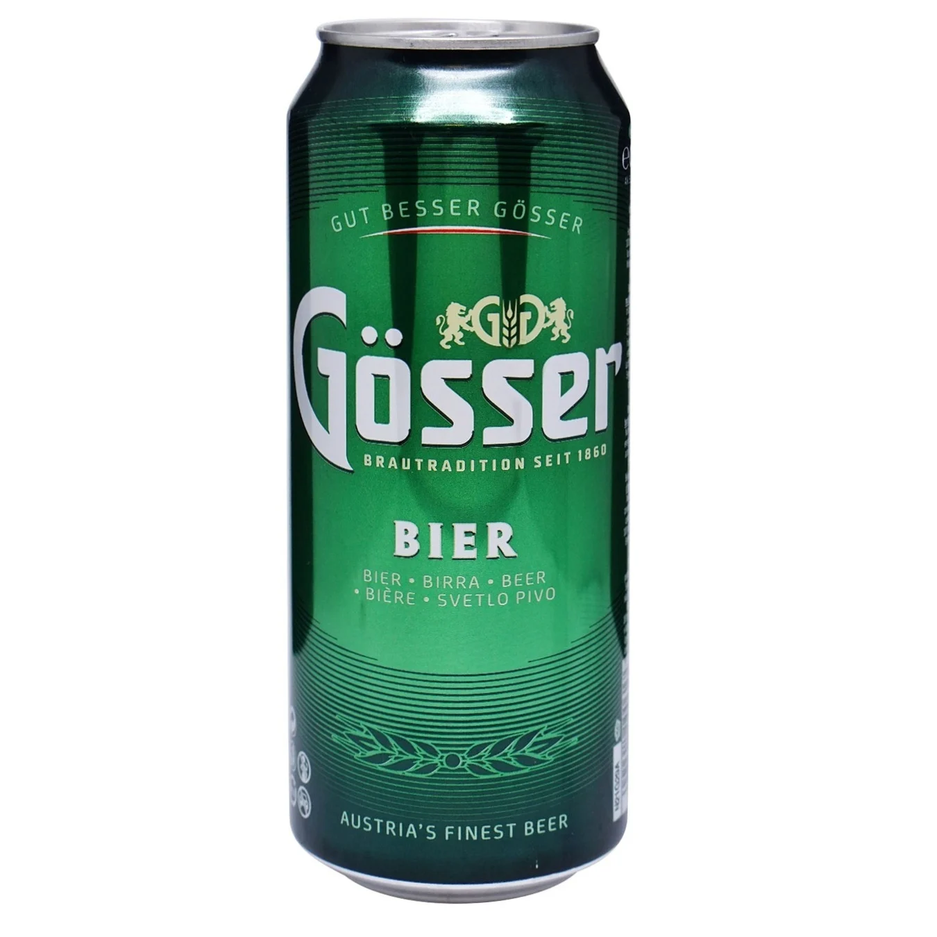 Пиво Gosser 0,5л Natur Radl світ 2% ж/б