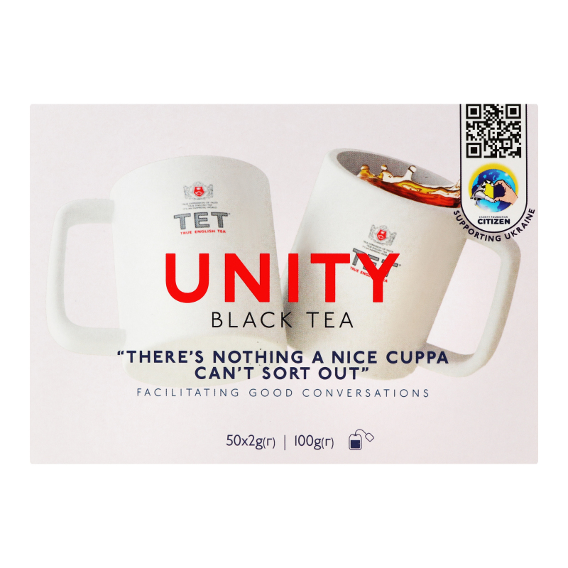 Чай Тет чорн 50шт*2г Unity байховий