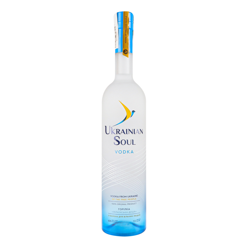 Горілка Ukrainian spirit0,7л УкрДуша 40%