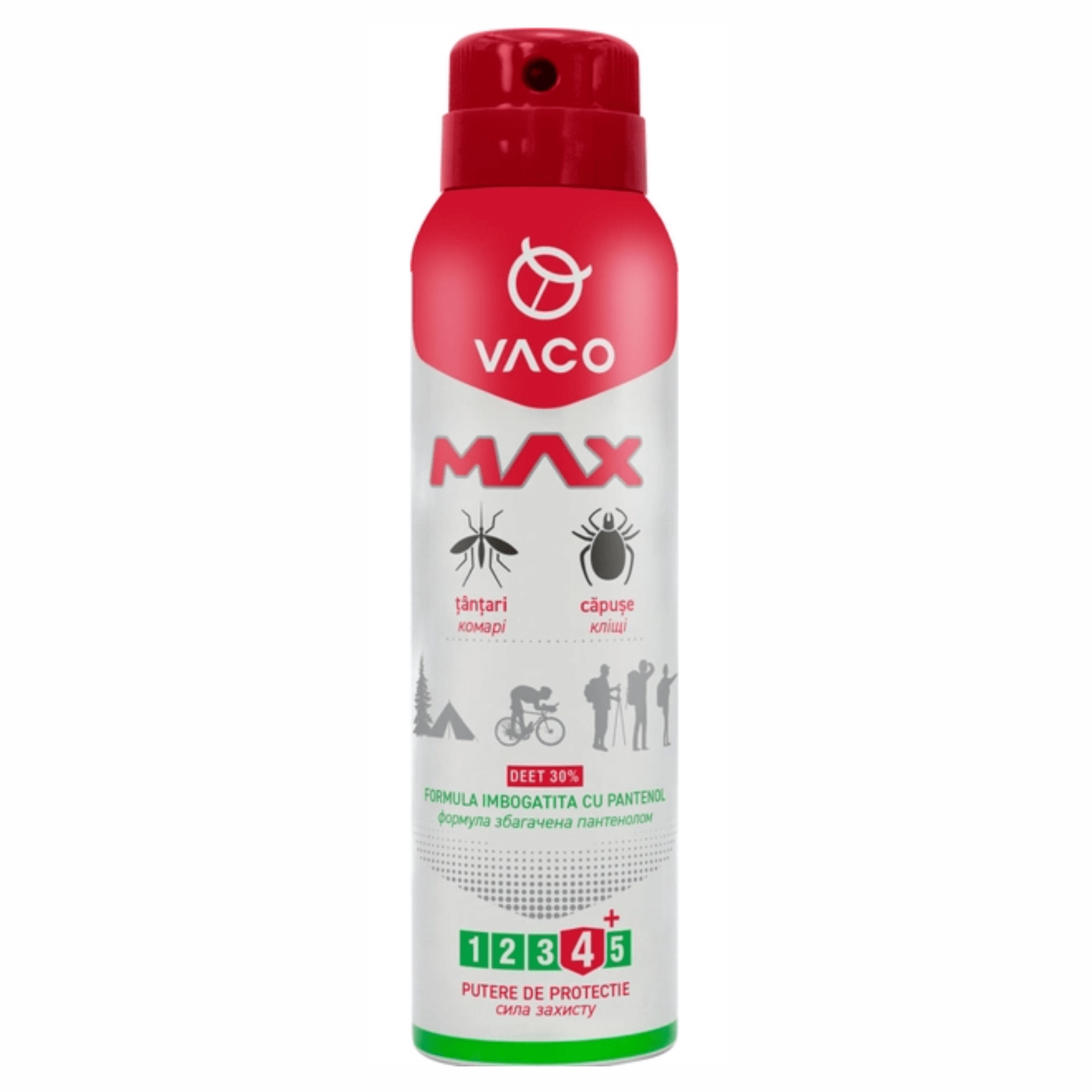 Спрей VACO MAX 100мл від комарів, кліщів