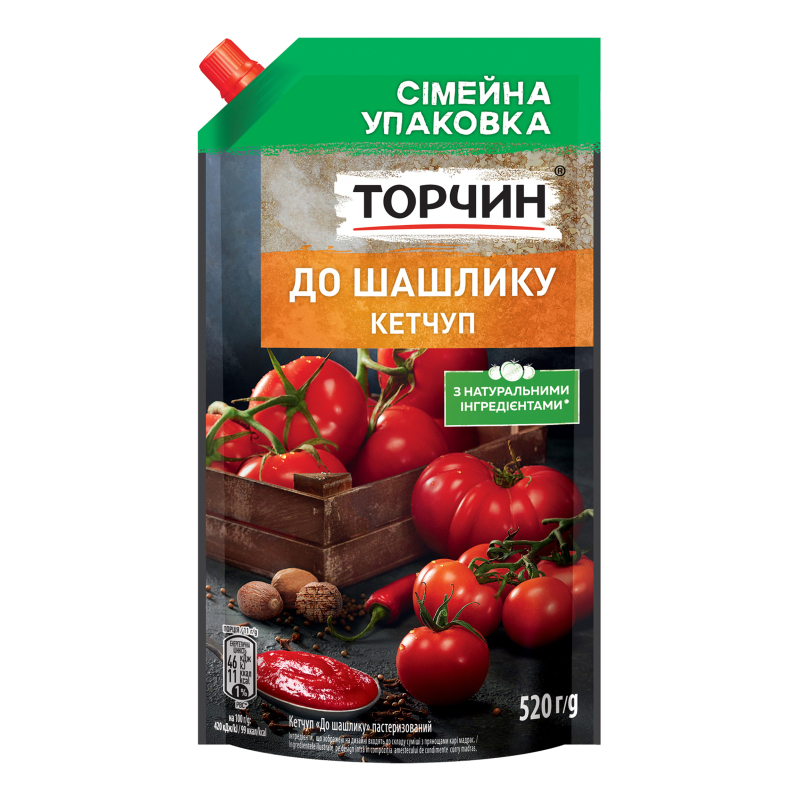 Кетчуп Торчин 520г До шашлику дп