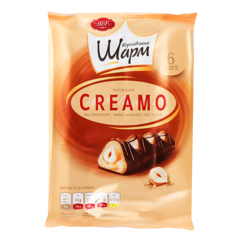 Батончики Королів Шарм 150г Creamo фунд