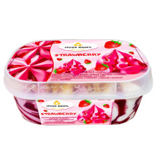 Морозиво Три Ведмеді 450г Strawberry пл