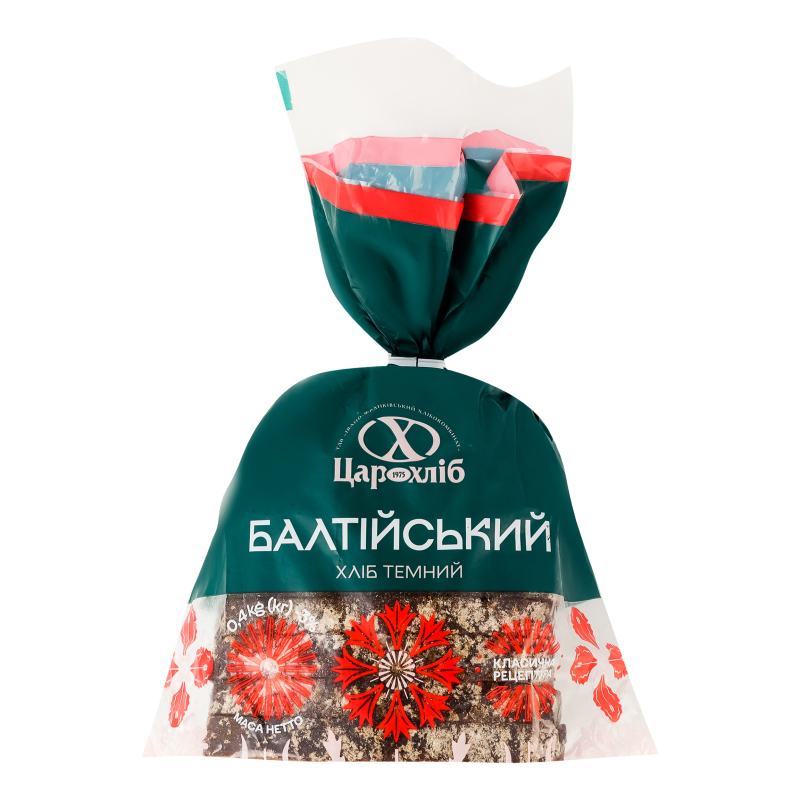 Хліб Цар Хліб 400г Балтійський темний