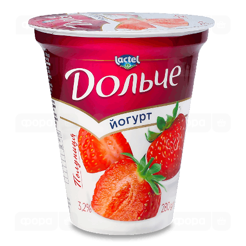 ЙогуртДольче3,2%280гМигдальКокосПроліне