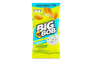Арахіс BIG BOB 60г Сметана зелень
