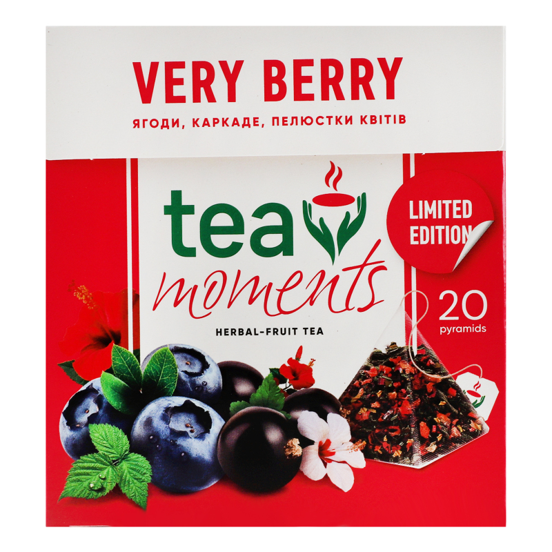 Чай Tea Moments 20шт*1,8гСправжній ягідн