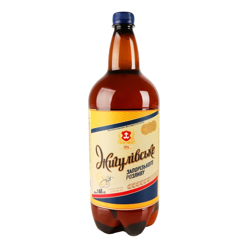 Пиво Жигулівське 1,48л Запорізького 4,7%