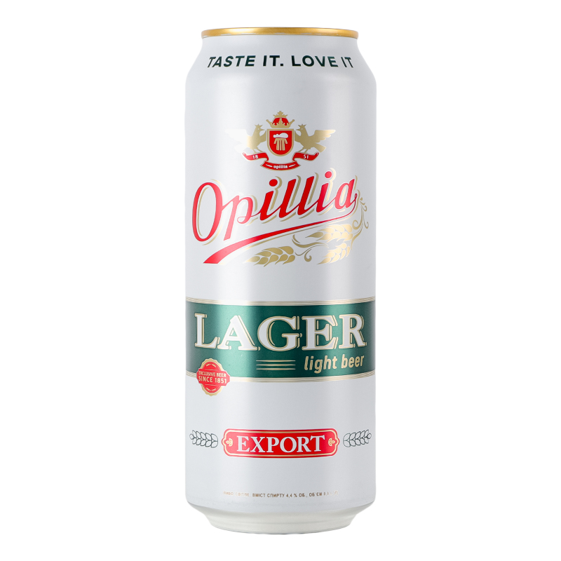 Пиво Опілля 0,5л Export Lager св 4,4%ж/б