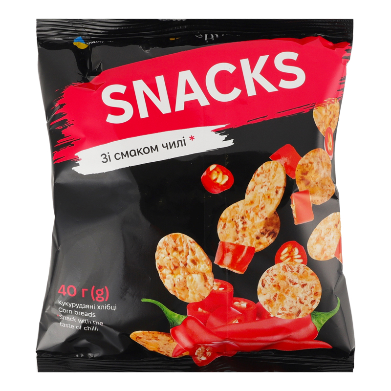 Снек Герчак 40г кукурудзяний чилі