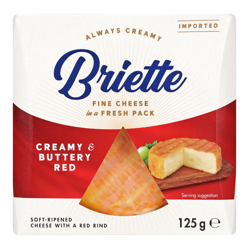 Сир Kaserei 60% 125г Briette Creamy butt