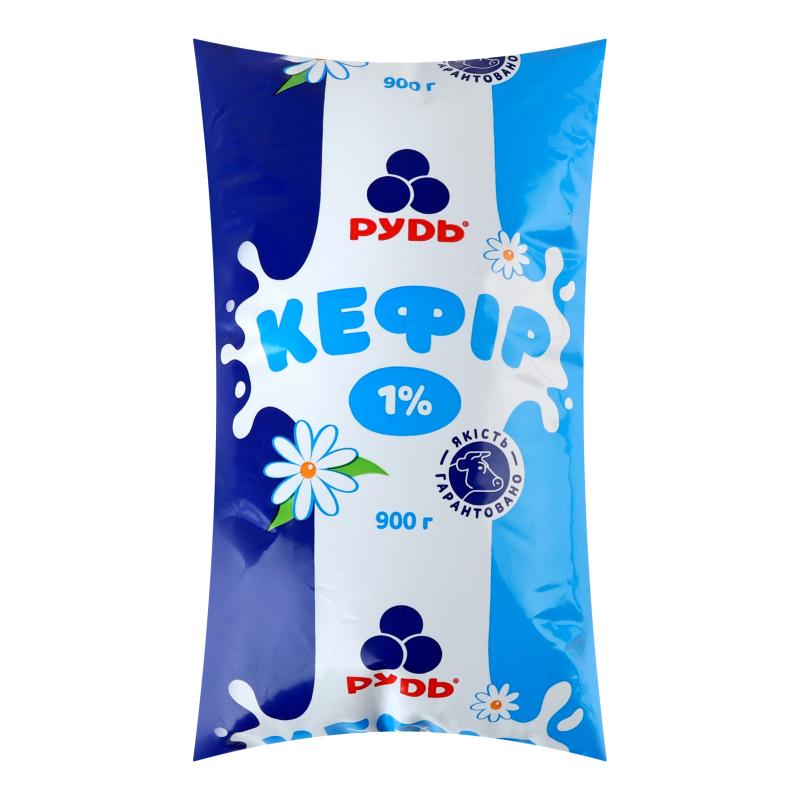 Кефір Рудь 1% 900г
