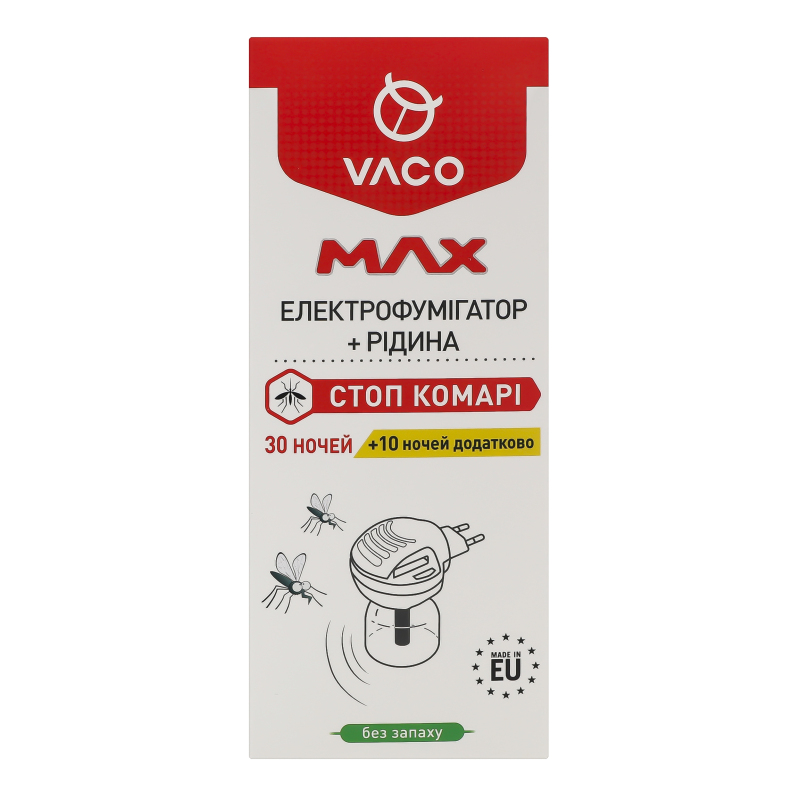 Електрофумігатор VACO MAX 30мл